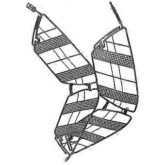 4Pcs Bicycle Rear Wheel Mesh Guard, Bike Accessory for Skirt & Foot Protection