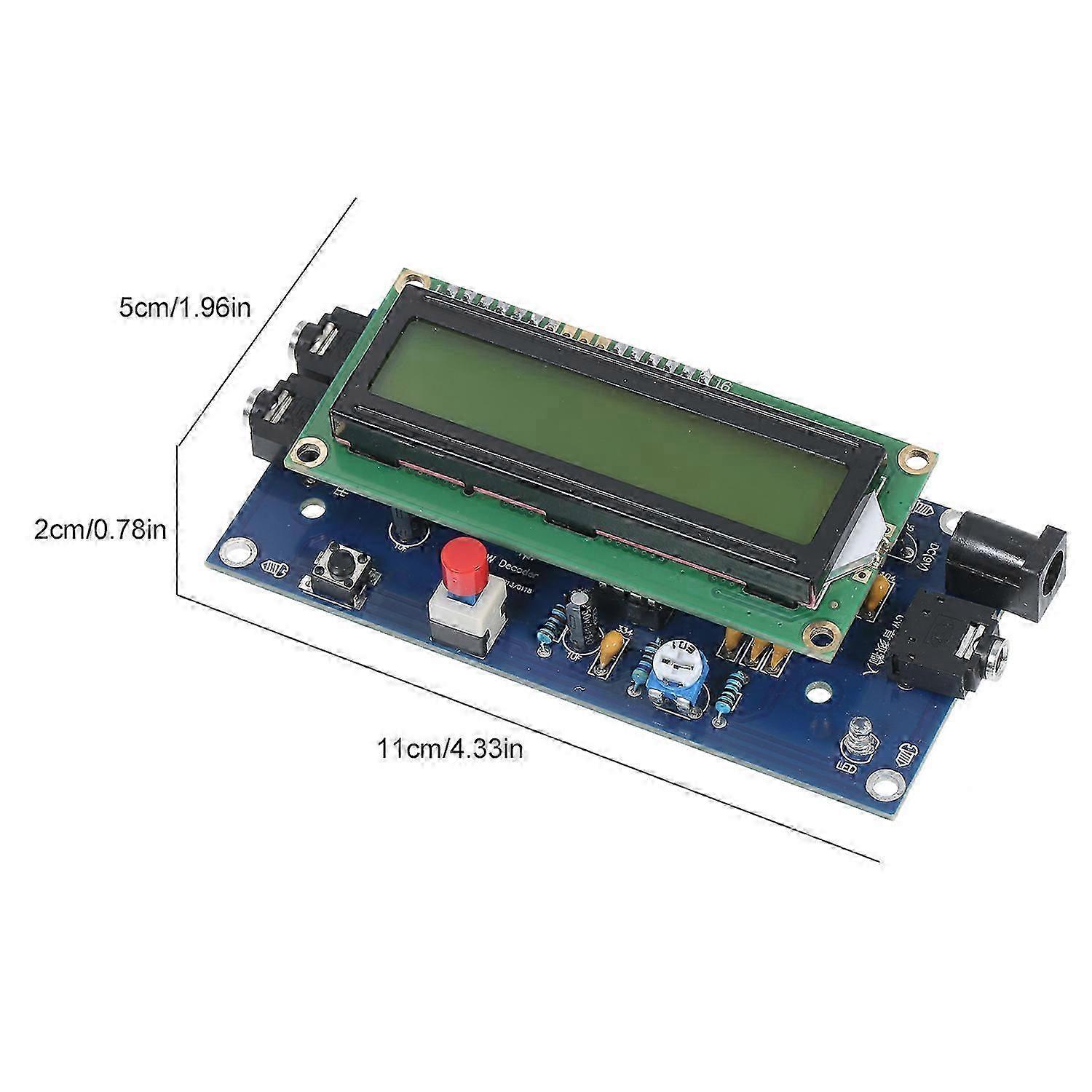 Ham Radio CW Decoder Morse Code Reader Morse Code Translator for Keying Practice