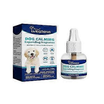 Dog Calming Pheromone Diffuser Refill 48ml Lavender Extract for Anxiety Stress Relief at Home