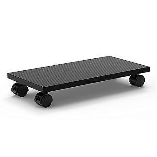 Adjustable Rolling CPU Stand with Wheels, Computer Tower Cart for Under Desk SpaceSaving Office Use
