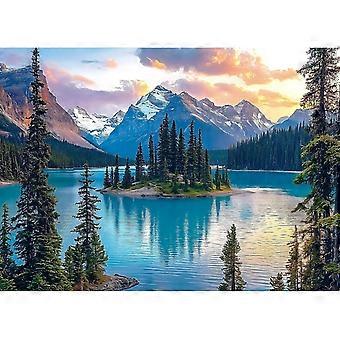 Moraine Lake Canada Banff National Park Natuurlandschap Puzzels CYQL-062