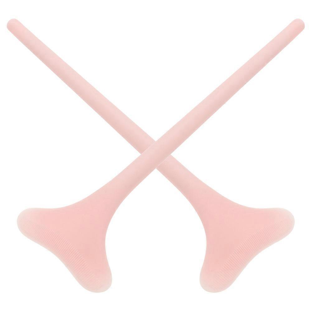 Eye Makeup Tools Eyeliner Stencil for Precise Application 2Pcs Pink Plastic