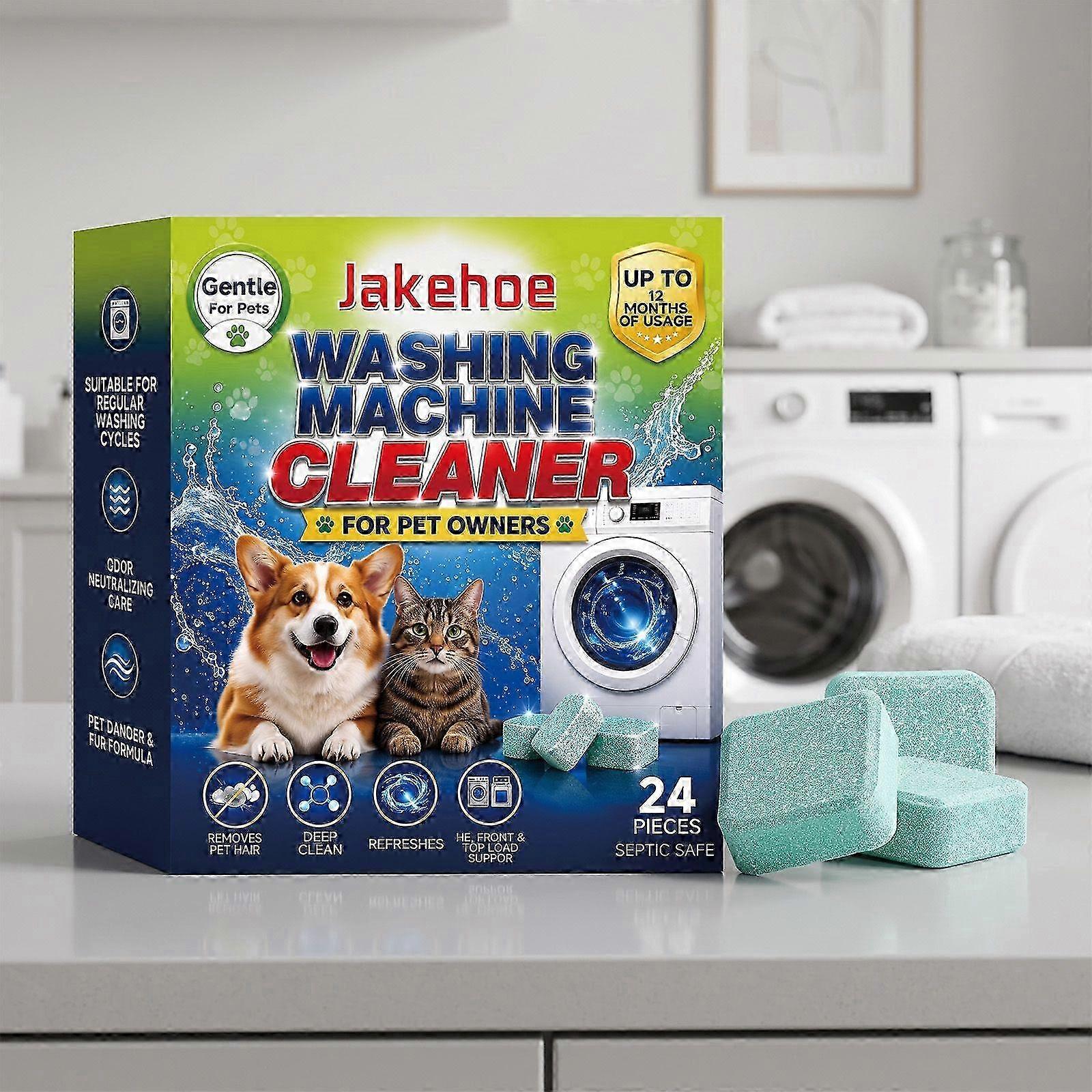 Washing Machine Cleaning Tablets  Deep Cleaner for Drum Hygiene