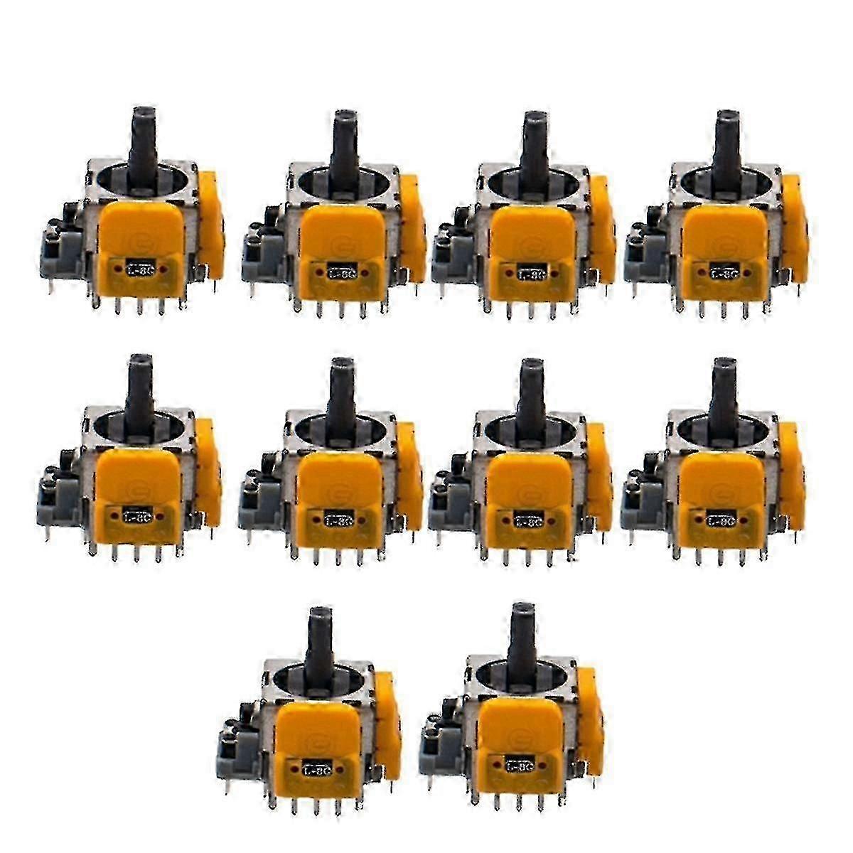 10PCS High Precision Adjustable Joysticks Compatible with PS5 Controller Thumbsticks