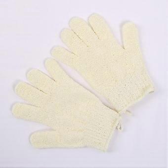 1 Pair Bath For Peeling Exfoliating Gloves Shower Scrub Gloves Massage For Body Scrub Sponge Wash Skin Moisturizing Spa