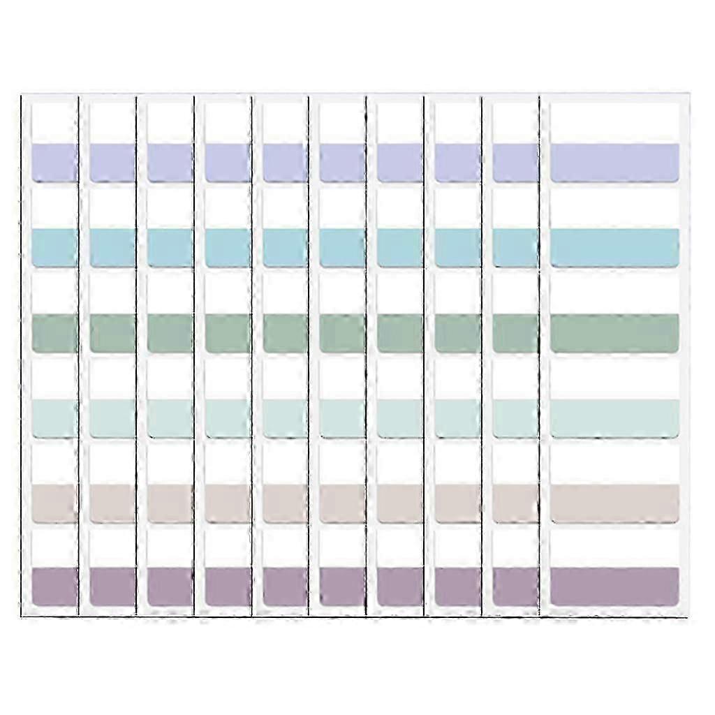 Colored Sticky Index Tab 3 Sizes For Classifying Files Folder Thesis Reference