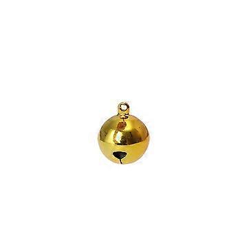 Pet Bells Mini Brass Golden Bells for Dog Collar Decoration 3Pcs Set