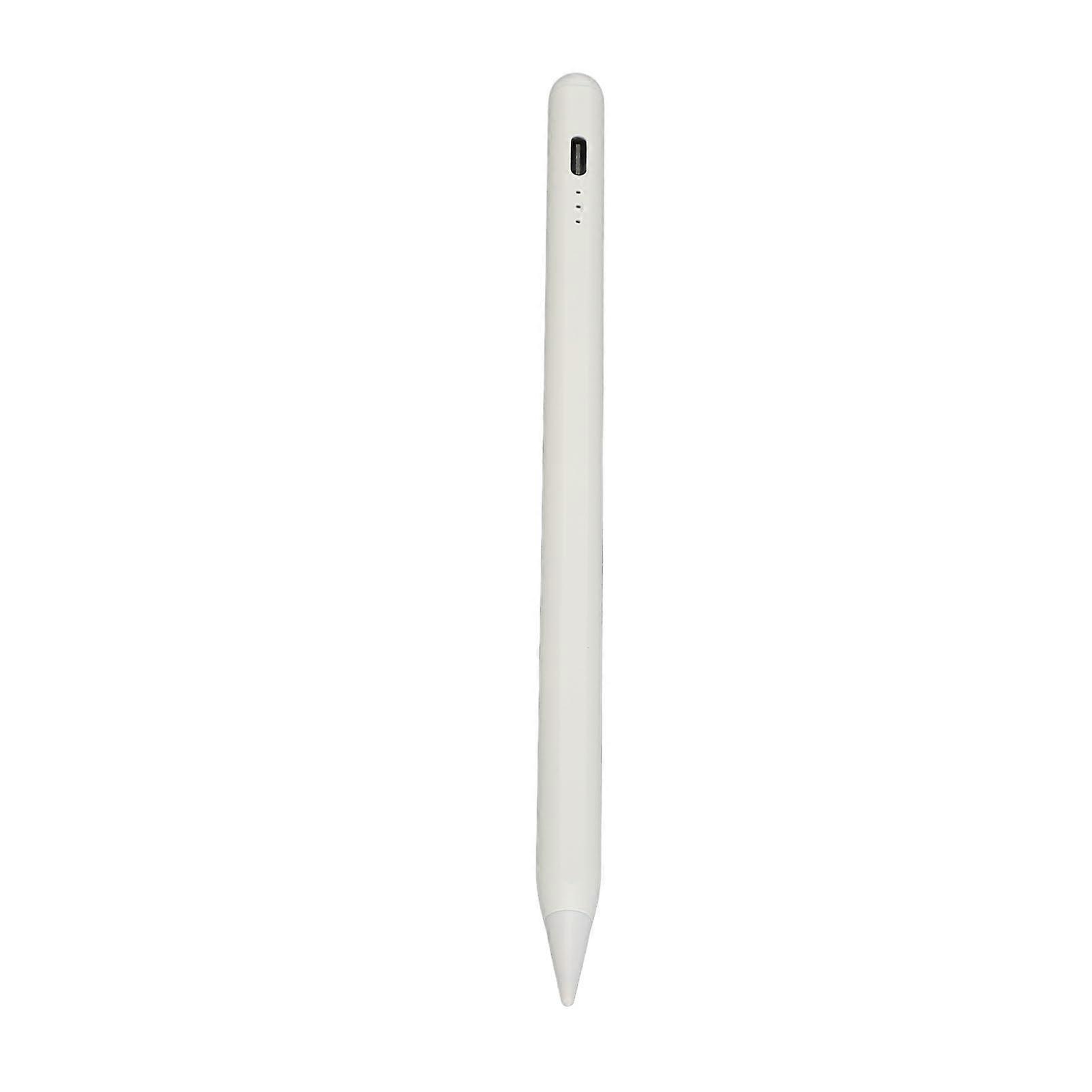 Active Stylus Pen White Replacement Stylus for Android and iPad Tablets with Precise Touch Control