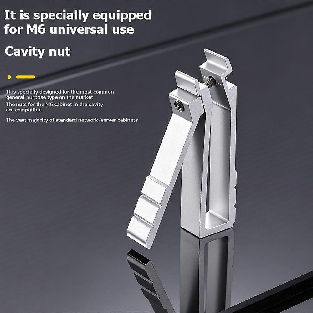 M6 Screw Nut Quick Fixing Remove Tool Deluxe Cage Nut Insertion Easy Extraction Tool
