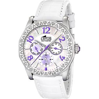 Lotus cool Quartz Analog Woman Watch with Cowhide Bracelet L15684/7