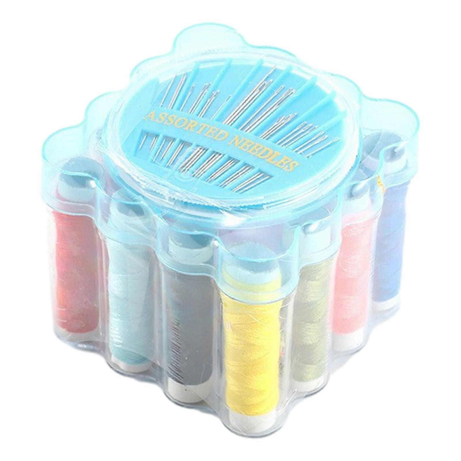 Needle Tape Measure Set for Mom, Portable Sewing Kit with Storage Box