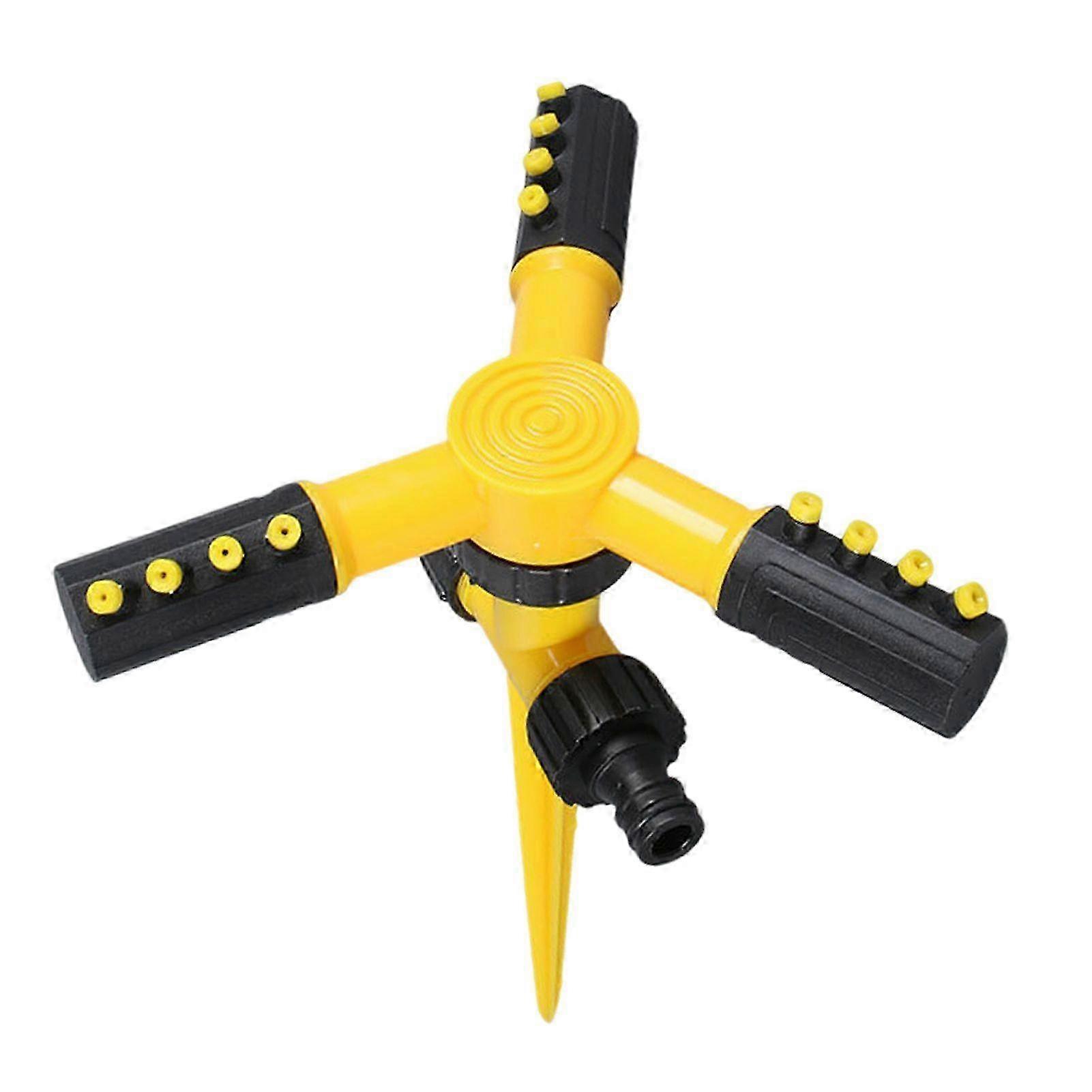 Large-Area 3-Arm Garden Sprinkler
