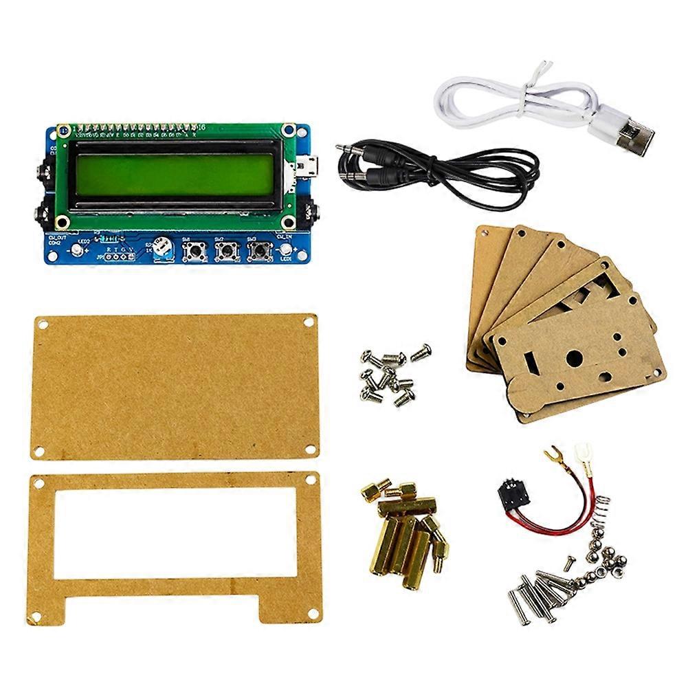 Soldering Practice Kit Morse Code Decoder CW Audio Input LCD Display DIY Training Project