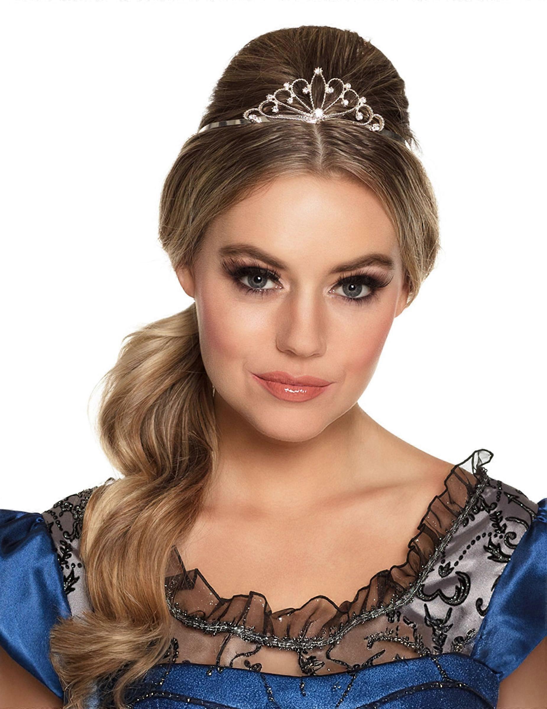 Women's silver mini crown