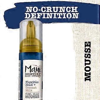 Maui Moisture Flexible Hold + Coconut Milk Curl Foam Mousse Curly Hair Styling 8.5 fl oz