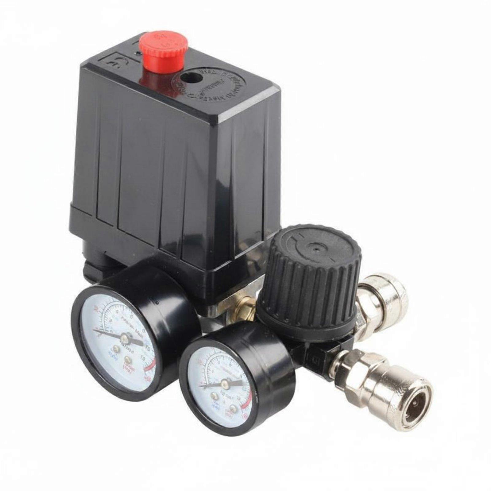 Air Pressure Controller Assembly Easy to Install Pressure Controller with Gauges
