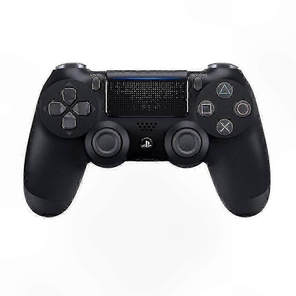 Dual Shock Vibration & Ergonomic Wireless Gamepad Compatible with PS4, Black Controller (FF B2)