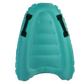 Flytende surfebrett med håndtak, bærbar bodyboard, oppblåsbart surfebrett for utendørs bruk, flytende surfebrett for svømmebasseng.