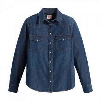 Levis Womens/Ladies Ultimate Western Denim Shirt
