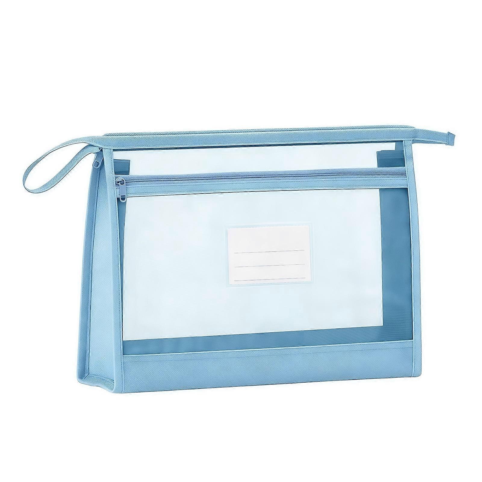 Double Layer Mesh A4 Document Organizer