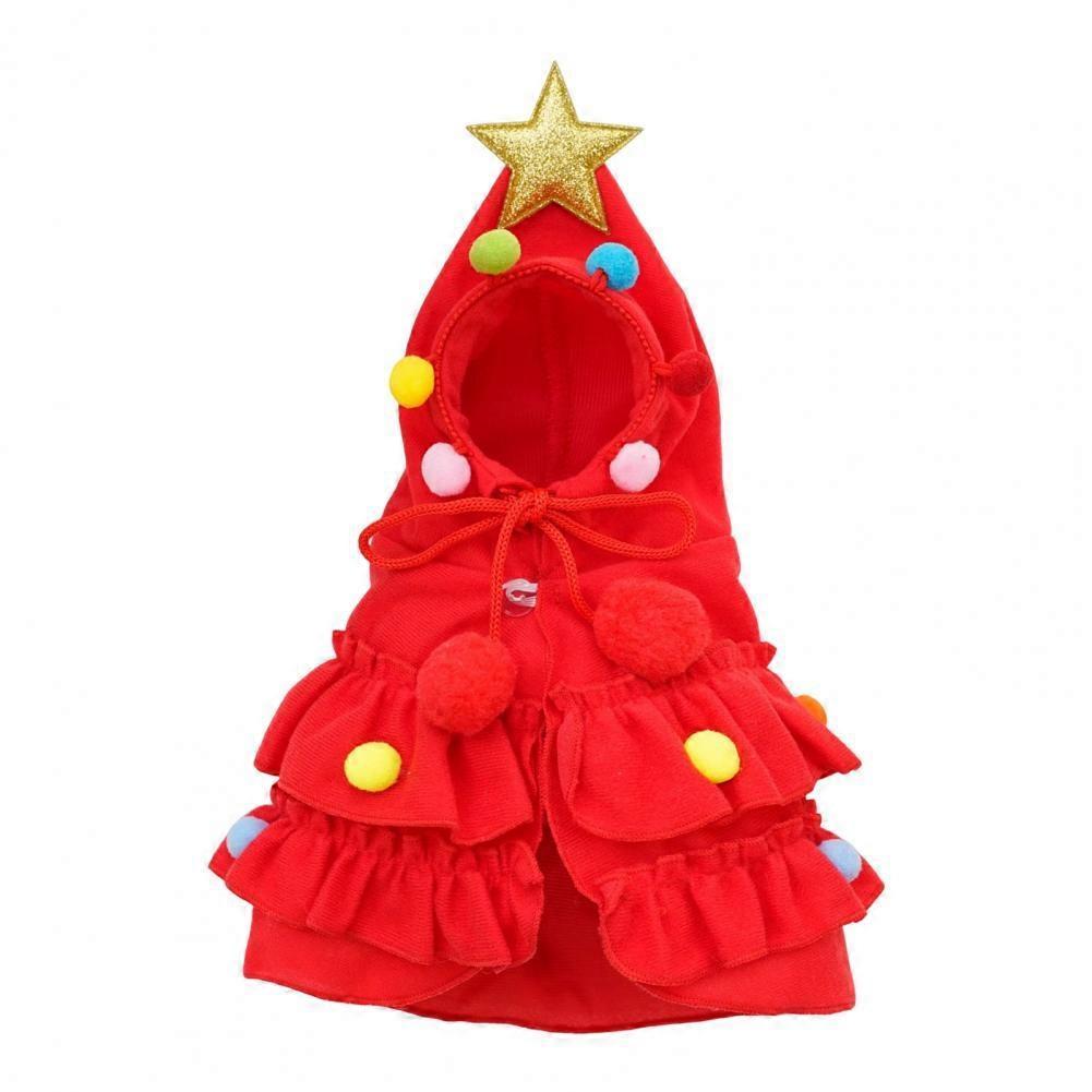 Adjustable Holiday Pet Cape Soft Plush