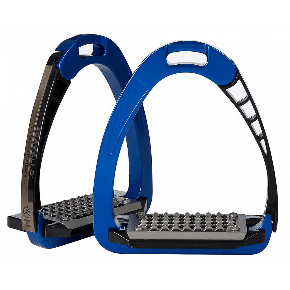 Acavallo Arena Alupro Stirrups - Blue