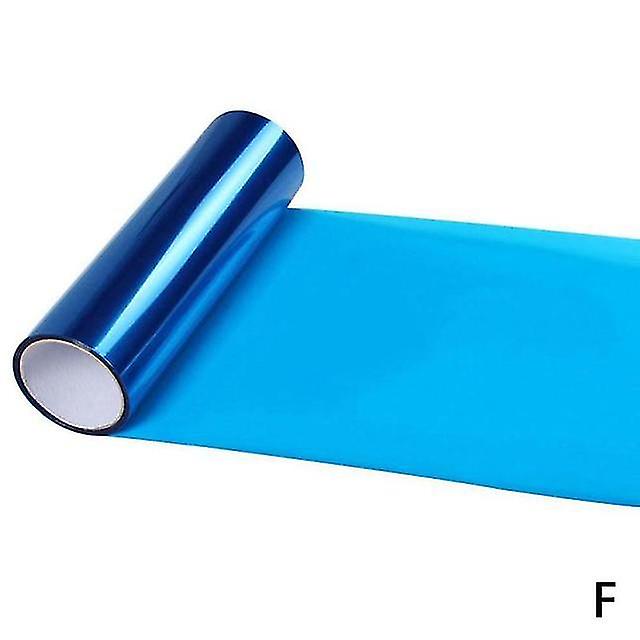 12 Color Car Light Headlight Taillight Tint Vinyl Film Sticker Sheet Fog Light Rear Lamp Matt Smoke Film 30x150cm