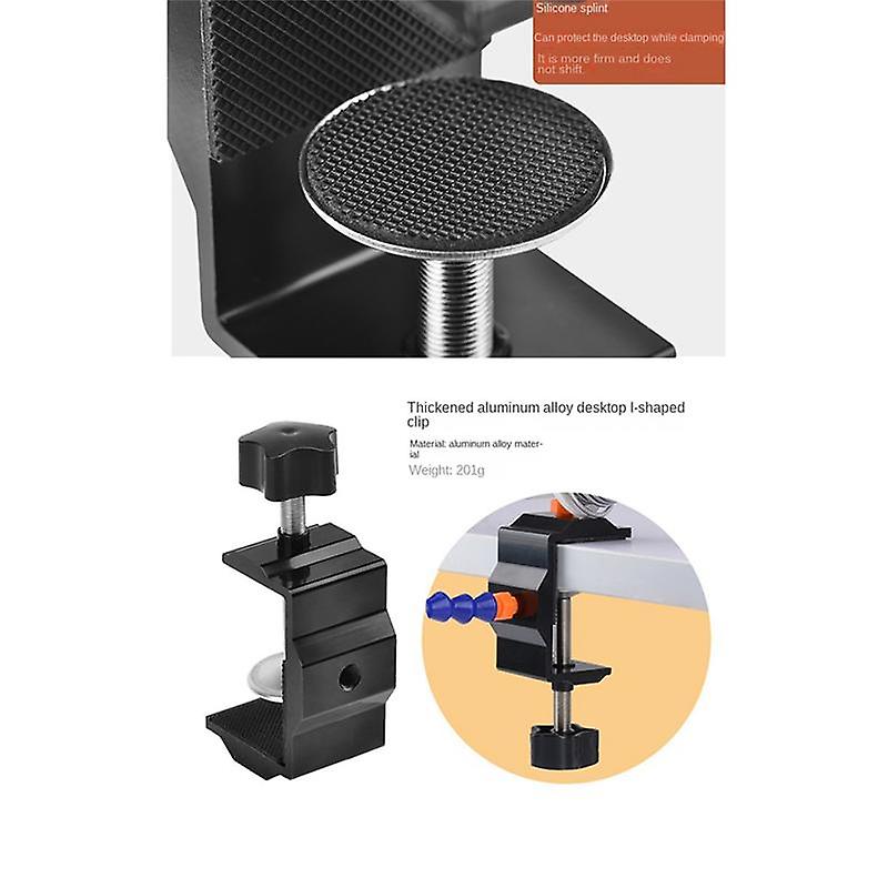 Table Soldering Station with 3 Flexible Arms Soldering Iron Holder PCB Welding Repair Hand(3 Claws)
