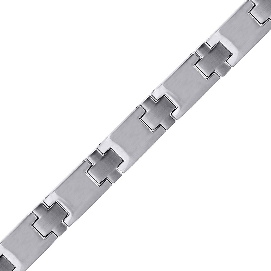 ステンレススチールメンズ8.5インチブレスレットリンク-男性用ブレスレット