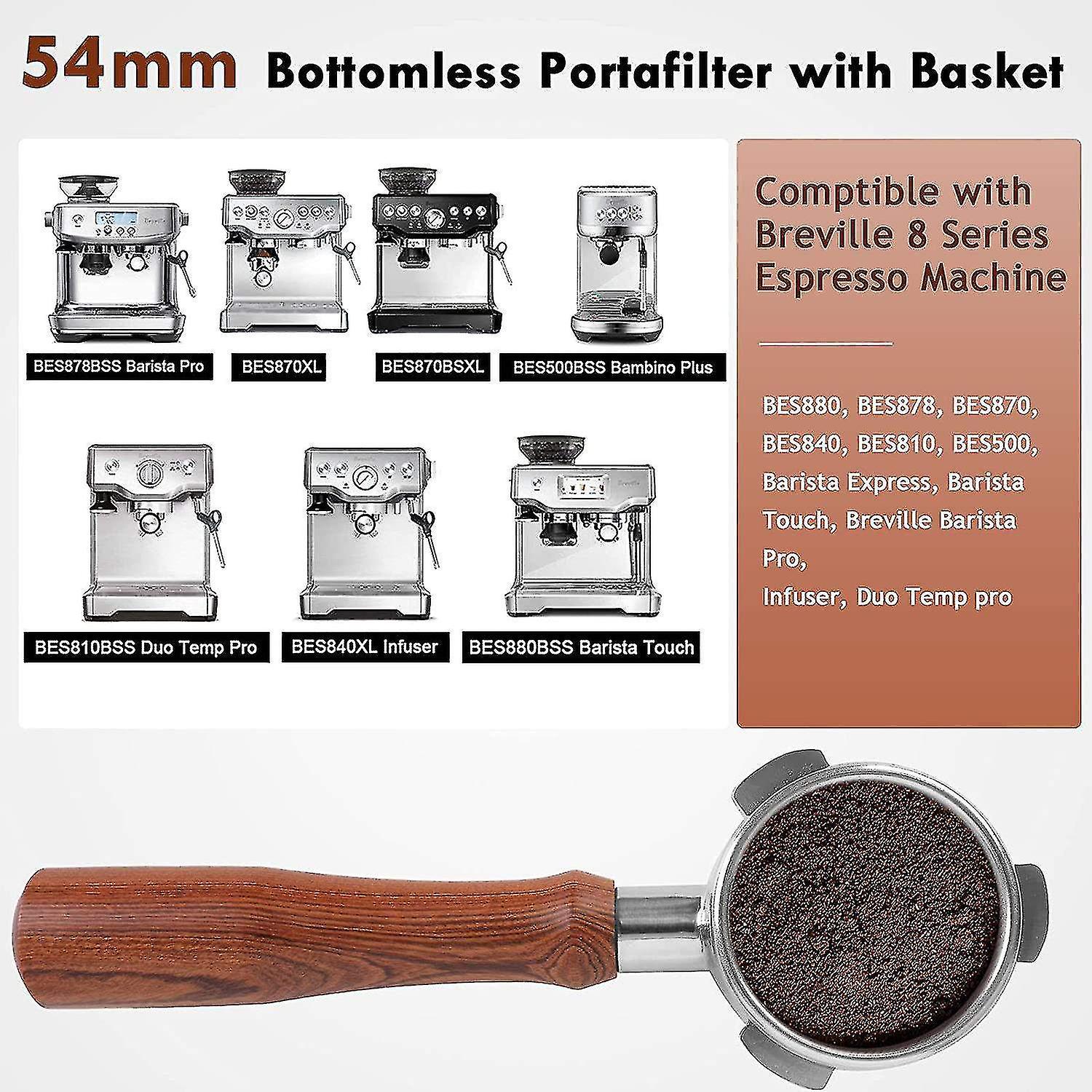 Basket Breville Infuser Bottomless Portafilter Bottomless