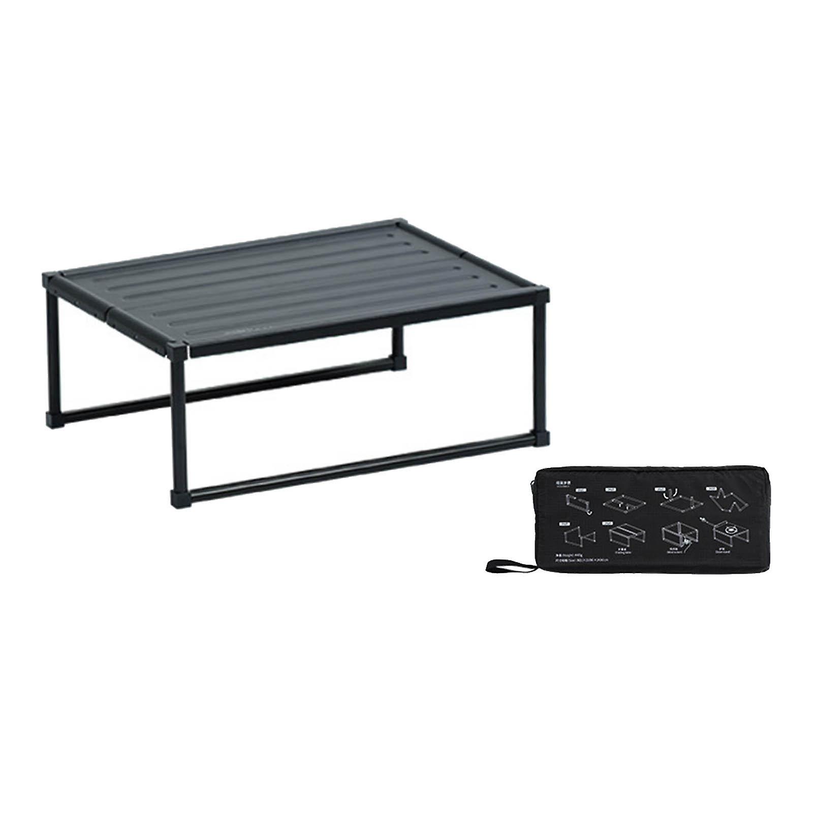 Multifunctional Folding Camping Table Campfire Grill 14.17X9.84X5.51inch