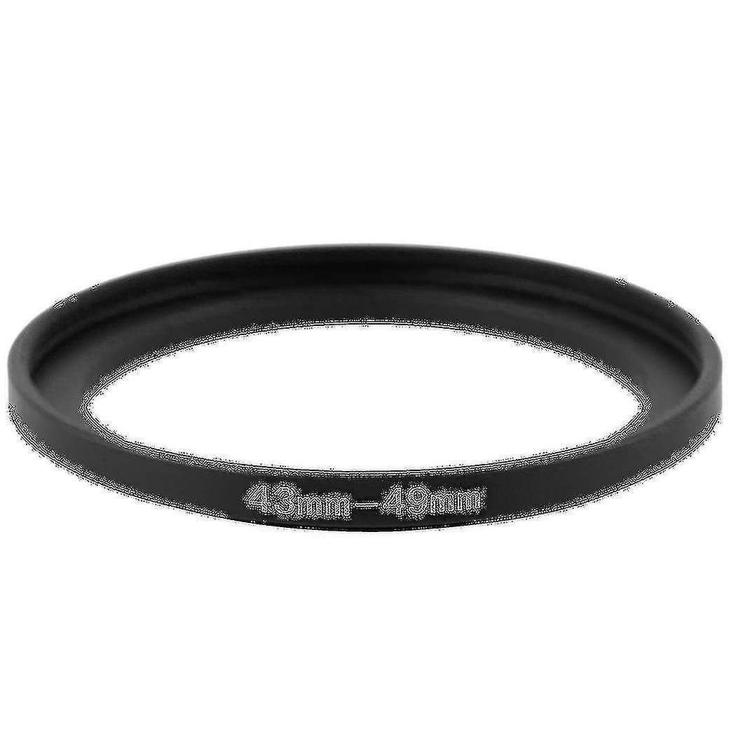 43mm To 49mm Metal Step Up Filter Ring Adapter For Camera