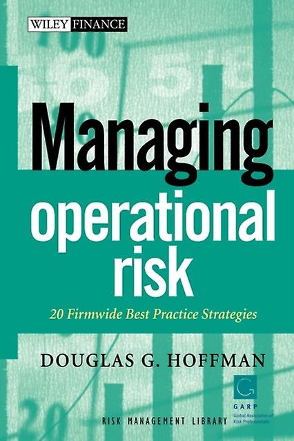 Managing Operational Risk by Douglas Hoffman Paperback Book