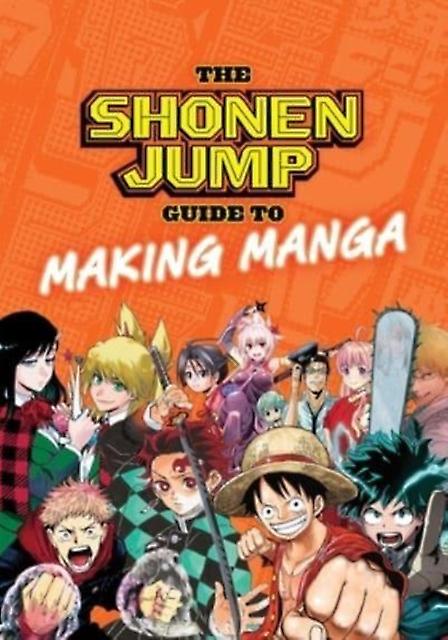 מדריך Shonen Jump ליצירת מנגה מאת מחלקת העריכה של Weekly Shonen Jump בכריכה רכה
