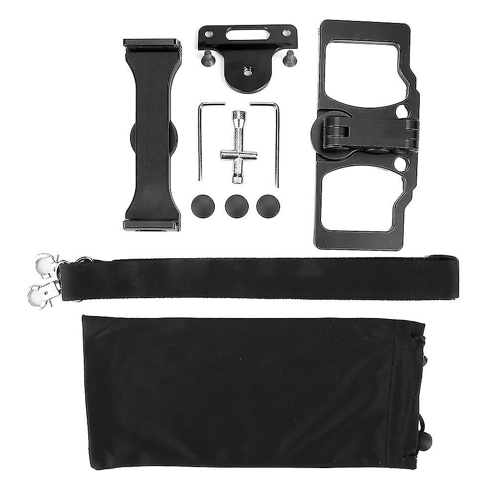 Phone Tablet Holder Bracket For Dji Remote Controller (black, With Holder For Crystalsky)