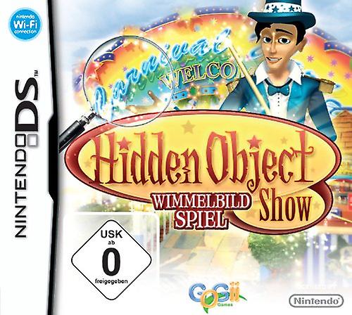 The Hidden Object Show Wimmelbild Spiel - Nintendo DS - PAL - New & Sealed
