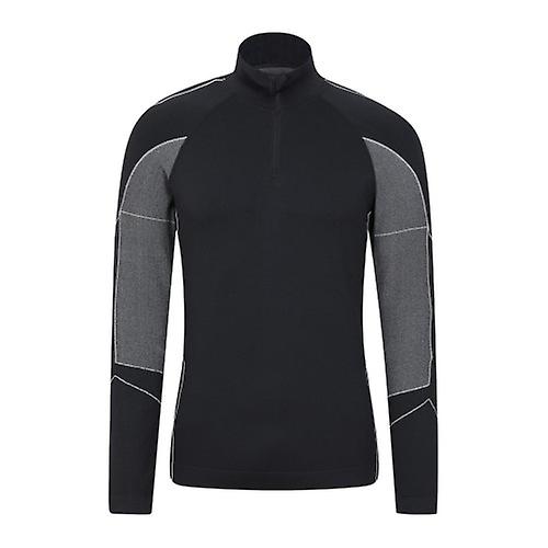 Mountain Warehouse Mens Quiver II Seamless Base Layer Top