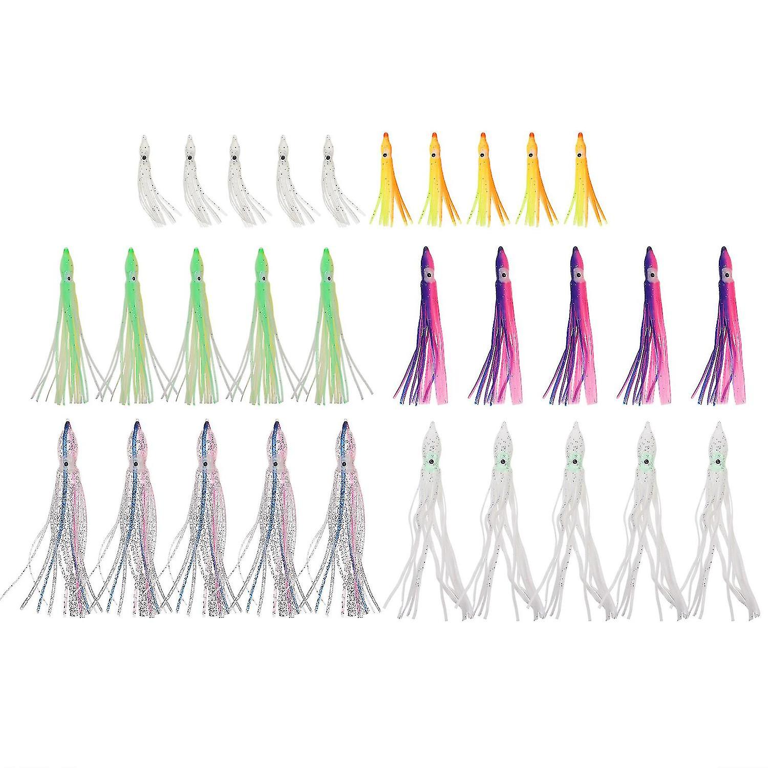 Artificial Fishing Bait Octopus Lures Saltwater Plastic Lures