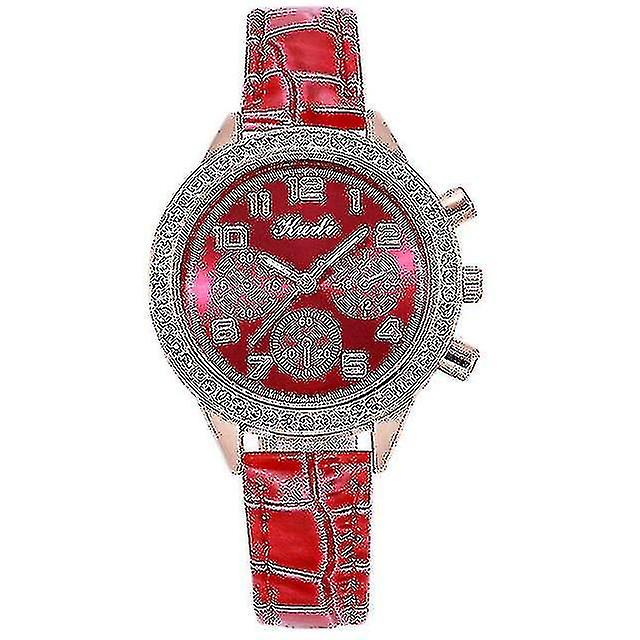 Drinking Fountains Girls Watch Ladies Belt Watch Light Luxury Rhinestone Simple Small Watches