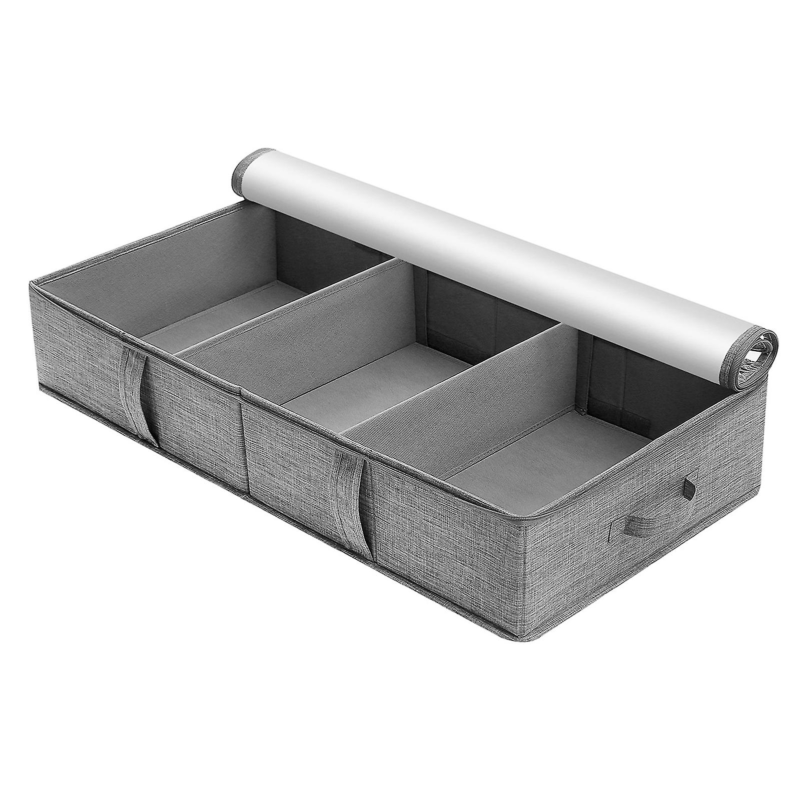 Under The Bed Storage Bags Adjustable Dividers Storage Bins