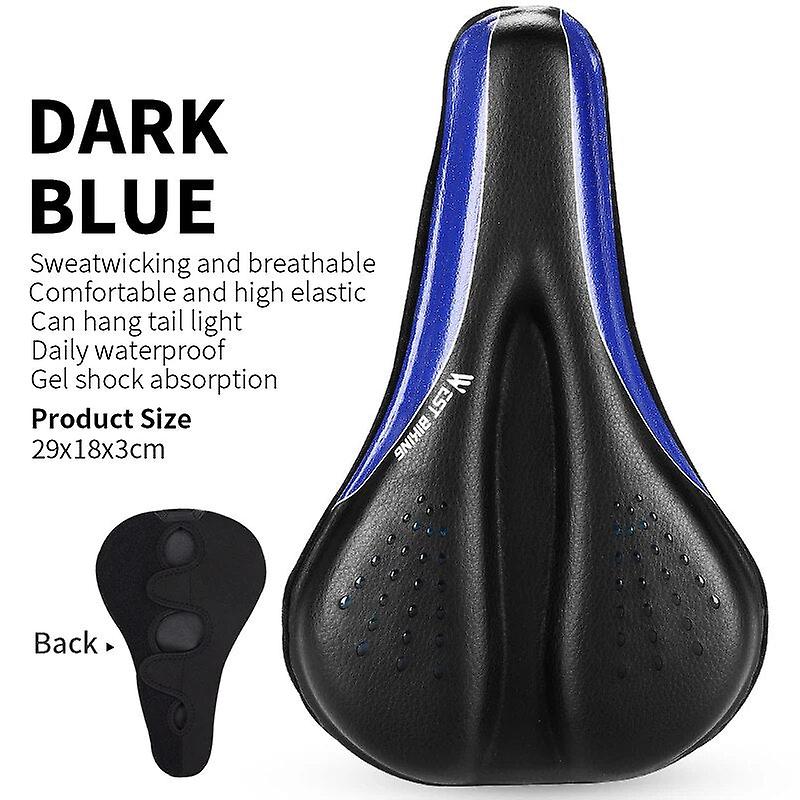 West Biking Gel Comfort Bicycle Seat Cover Shock Absorption Foam