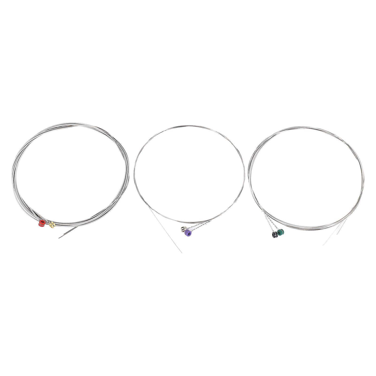 Electric Guitar Strings 6 String Set Replacement Kit Nickel Alloy Accessories Silver