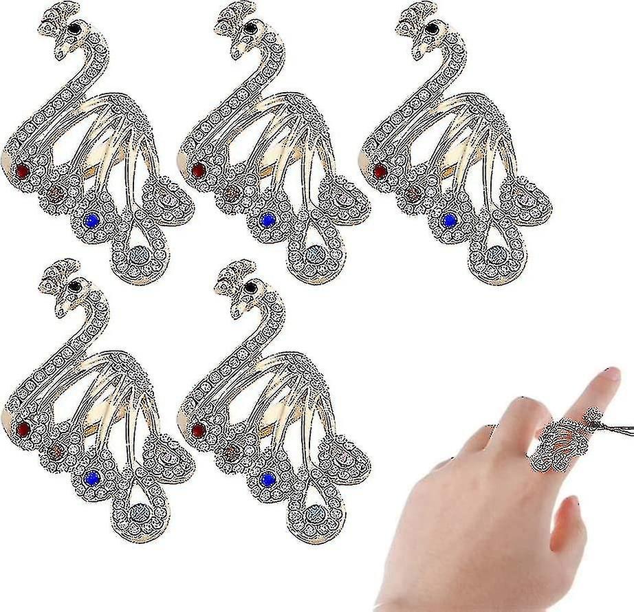 Knitting Ring For Finger,crochet Loop Ring,yarn Guide Finger Holder Knitting Thimble Ring For Croche