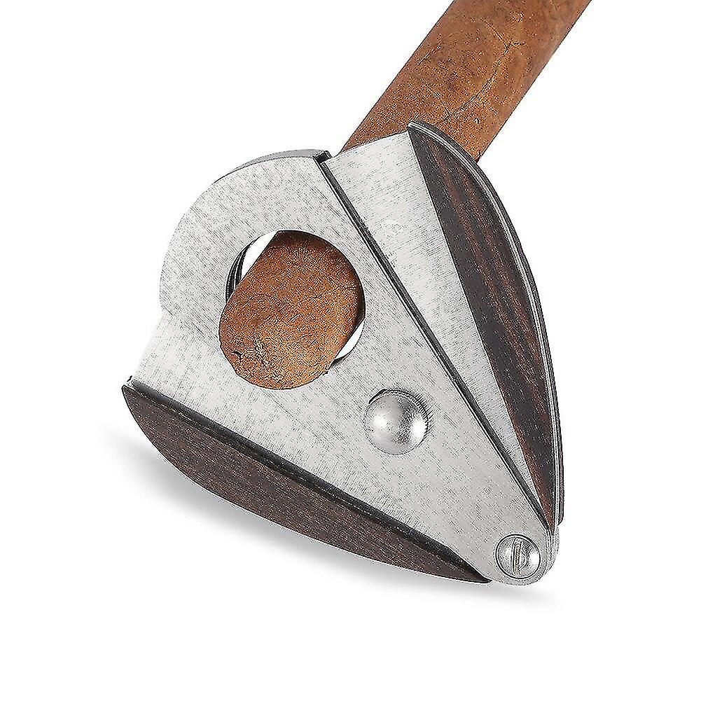 Cigar Cutters Punches Cigar Cutter Primary Color Metal Cigar Cutter Cigar Scissors Fan Shaped Cigar Tongs Accessories