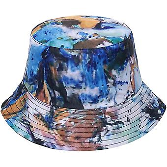 Unisex-Fischerhut Double-Side-Wear Sommersonne Strandangeln Outdoor-Kappe