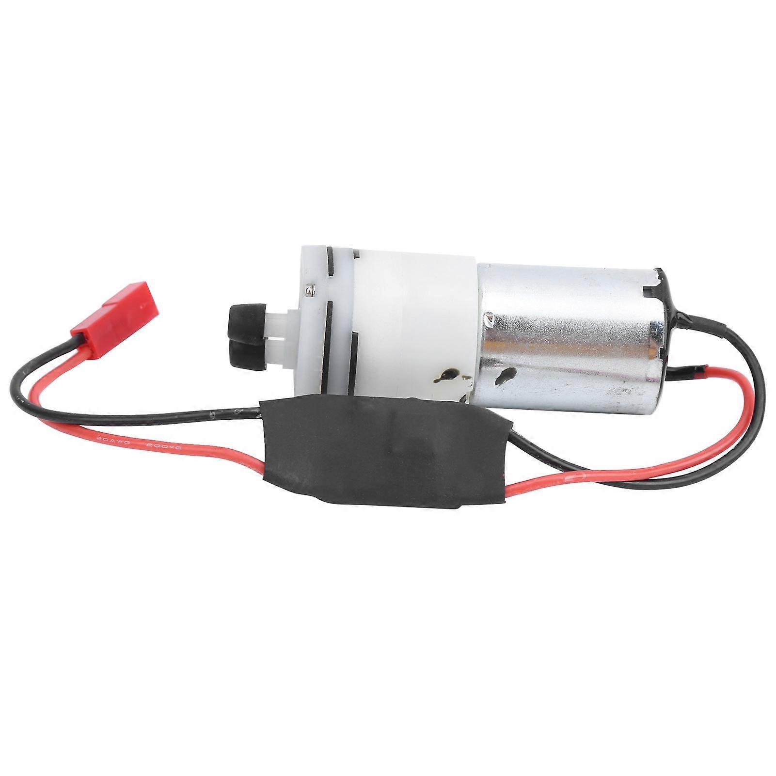 Small Low Noise 370 Water Cooling Pump with Motor for RC Boats, Waterproof Pump, JR Plug