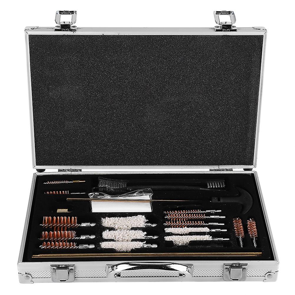 ZPSHYD 24Pcs Universal Gun Cleaning Kits, Cleaner Tools for Handgun, Cleaning Kit Tools with Case for Handgun Shotgun Firearm