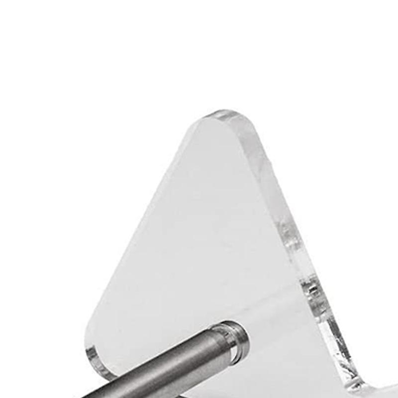 Keyboard Storage Stand Removable Clear Acrylic Heightening Tilt Mechanical Keyboard Display Stand for Home 1 Layer