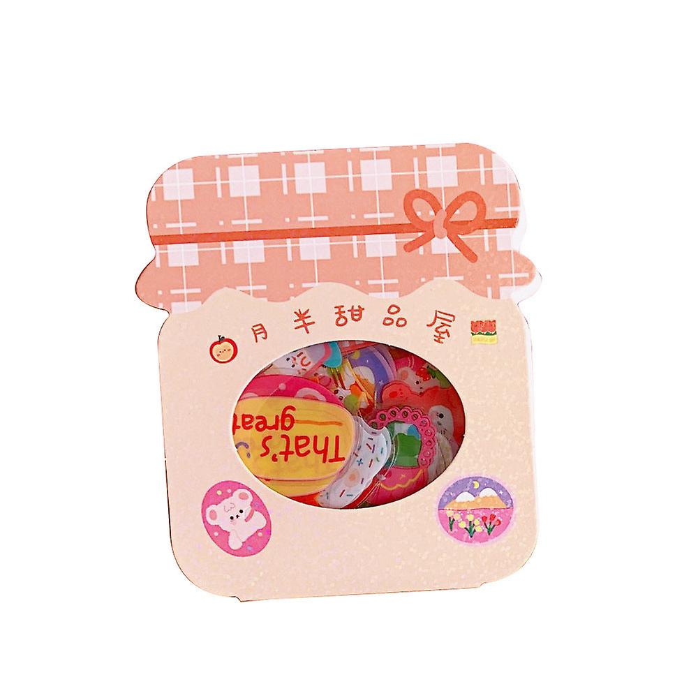 40Pcs Sticker Pack Cute Handbook Journal Korean Style Diy Waterproof Graffiti