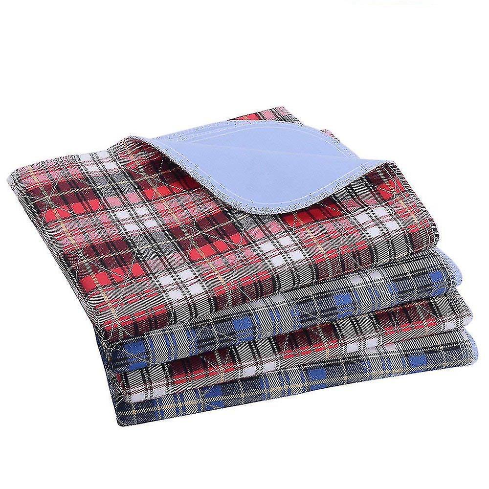 4 Pcs Reusable Washable Pee Pads For Dogs Cats, Puppy Potty Training Pads, Whelping Pads 24" X 36"